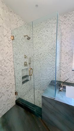 Custom Shower Glass