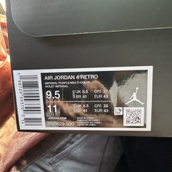 Jordan 4’s Imperial Purple