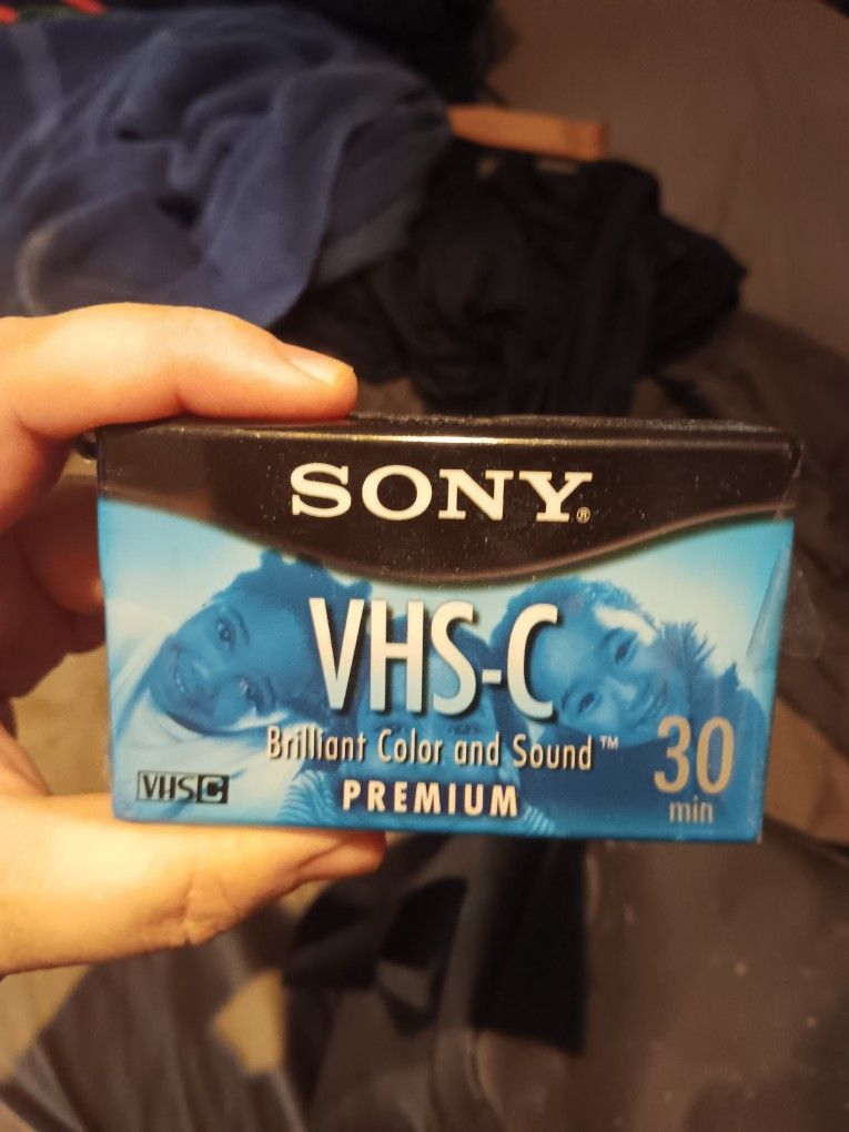 Sony Vhs-c Premium 30min