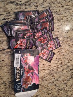 Disney Lorcana TCG Rise of the Floodborn Booster Box -OPEND/MISSING CARDS