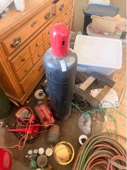 complete oxy-acetylene torch cutting