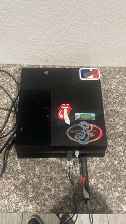 Sony PlayStation 4 Console with Controller and Cables
