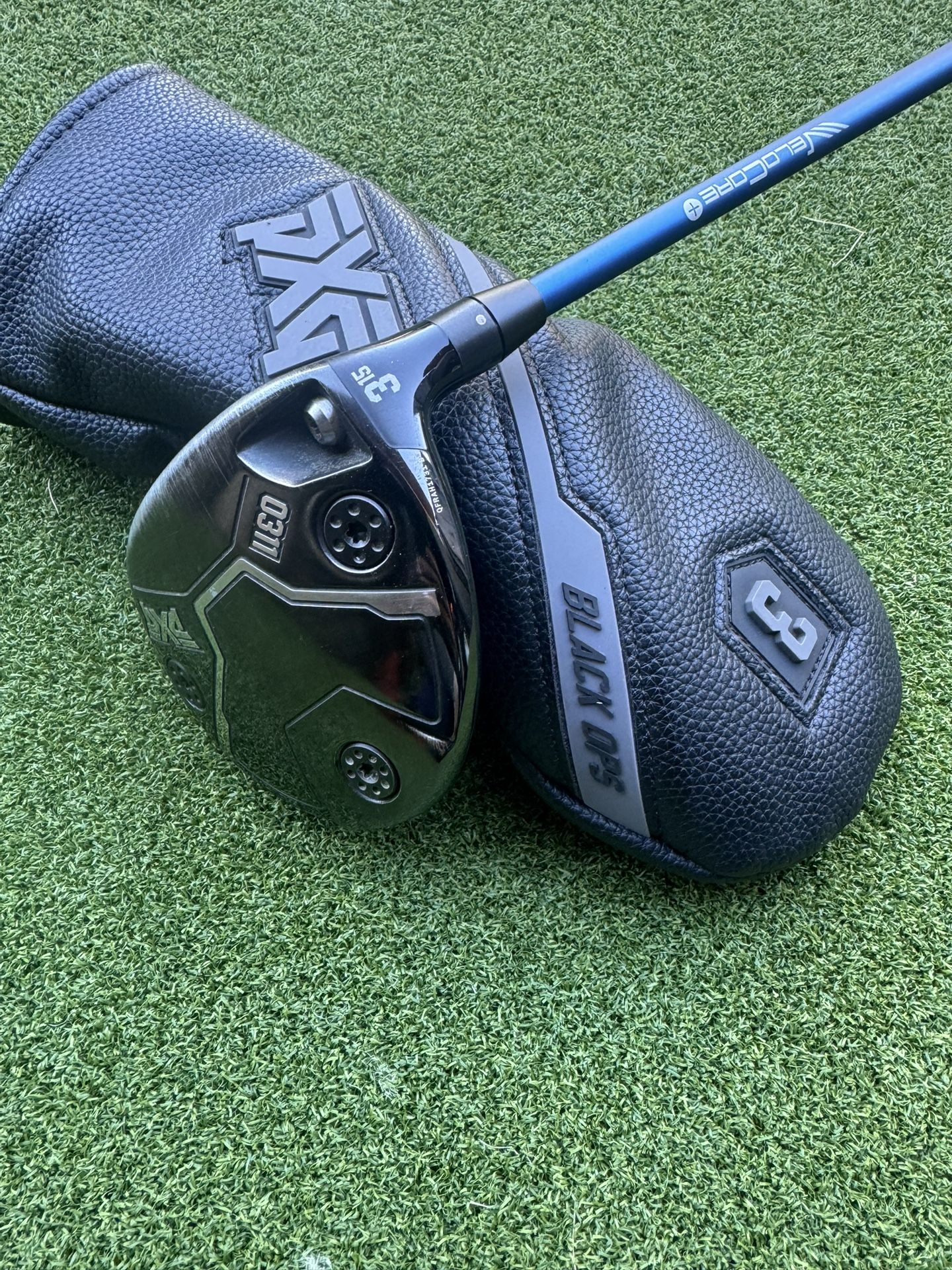 PXG Black Ops 0311 3 Wood upgraded Ventus Blue 7X Velocore shaft - Golf