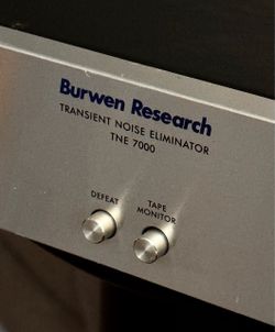 Vintage Burwen Research TNE7000 Transient Noise Eliminator - MINT