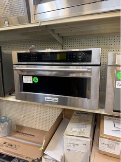KitchenAid 30” electric microwave oven