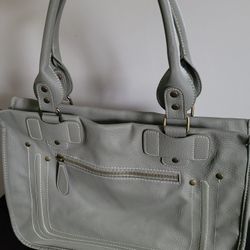 Gray Tote Bag