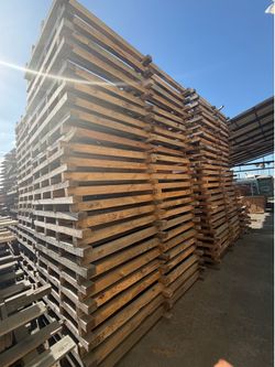 200 Heavy Duty 8-Foot Timber Pallets - TAKE ALL FOR $600 ($3/ea)