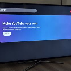 Samsung 60” Smart TV w/ remote