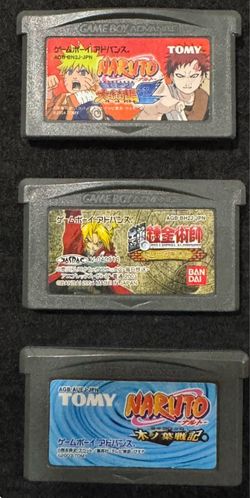 Japanese Game Boy Advance Games – Naruto & Fullmetal Alchemist – Tested