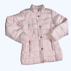 Justice Pink Puffer Winter Coat