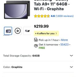 Samsung Tablet 