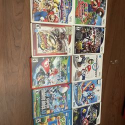 Wii Mario Cases No Games