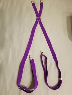 Adult Purple Suspenders