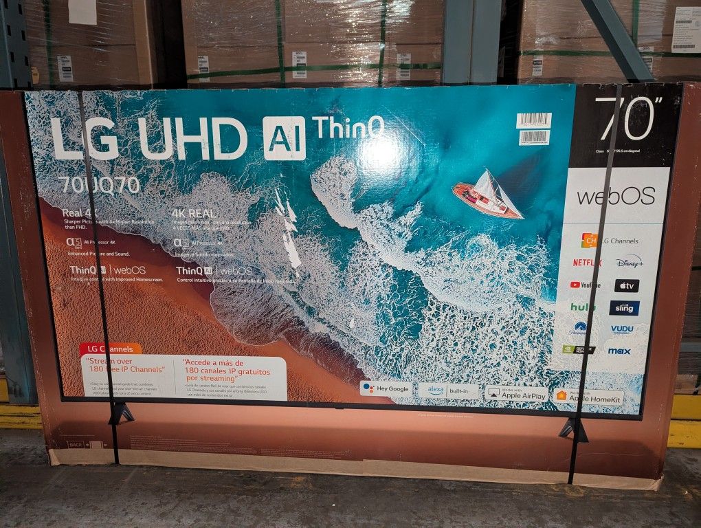 LG 70" Class 4K UHD 2160P webOS Smart TV - Model 70UQ7070ZUD