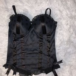 Spirit Halloween Corset with skull design B-14