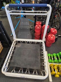 The Plyoback Trampoline/Medicine Ball Rebounder