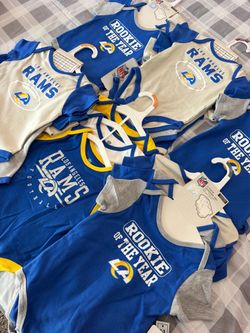 Los Angeles Rams baby onesie