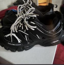 Balenciaga Tracks Black And White