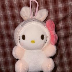 Pink Hello Kitty Bunny Keychain🌸