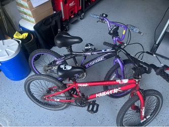 2 youth bikes asking for $100 together