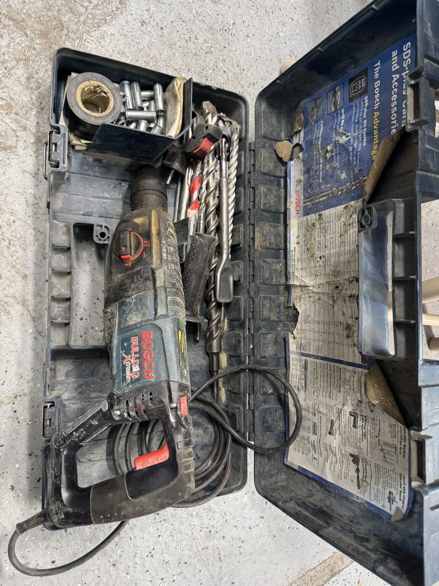 Bosch Bulldog Xtreme Roto Hammer