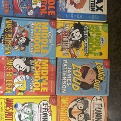 James Patterson Middle School Books