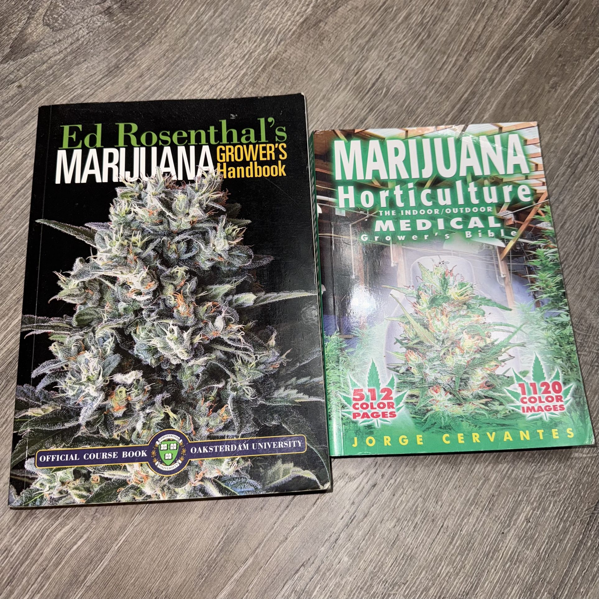 Cannabis Grow Book Lot – Ed Rosenthal & Jorge Cervantes – Indoor Outdoor Cultivation