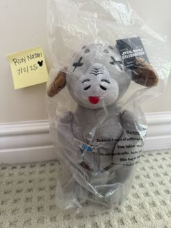Rare Star Wars Tauntaun and Luke Plush Star Wars Celebration 2020 Exclusive Merchandise