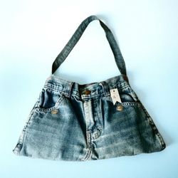 Upcycled Jean Bag 