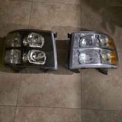2013 Silverado Tahoe  Head Lights 