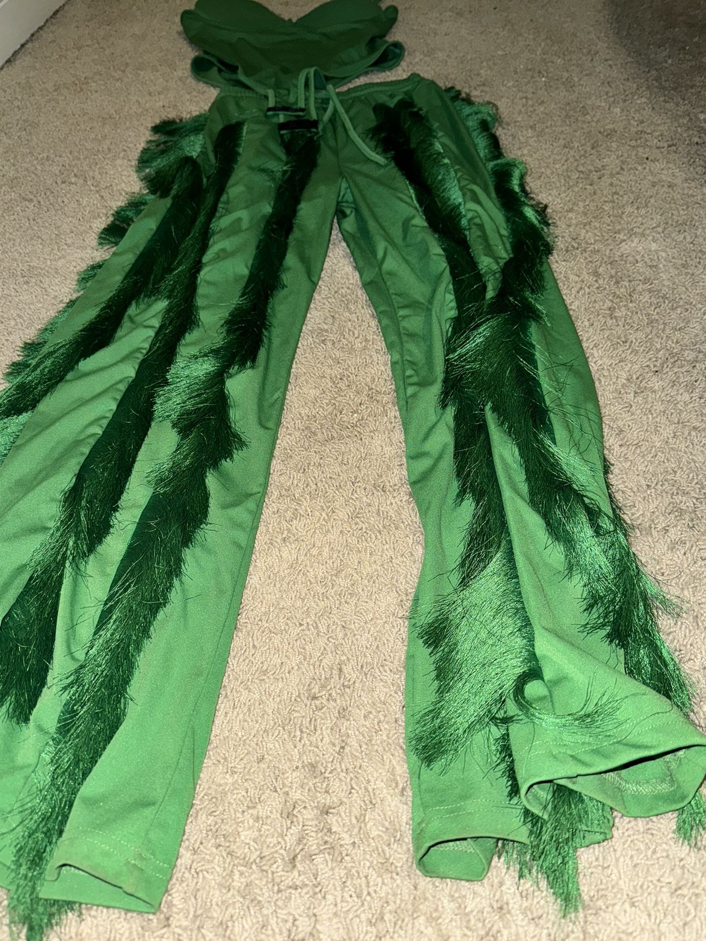 Fashion nova CALLING YOU FRINGE - Green - L