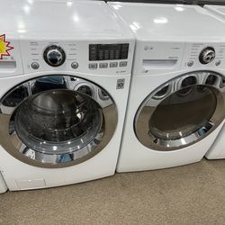🔥LG WASHER & ELECTRIC DRYER🔥