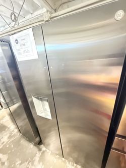 GE Stainless Steel Side-by-Side Refrigerator