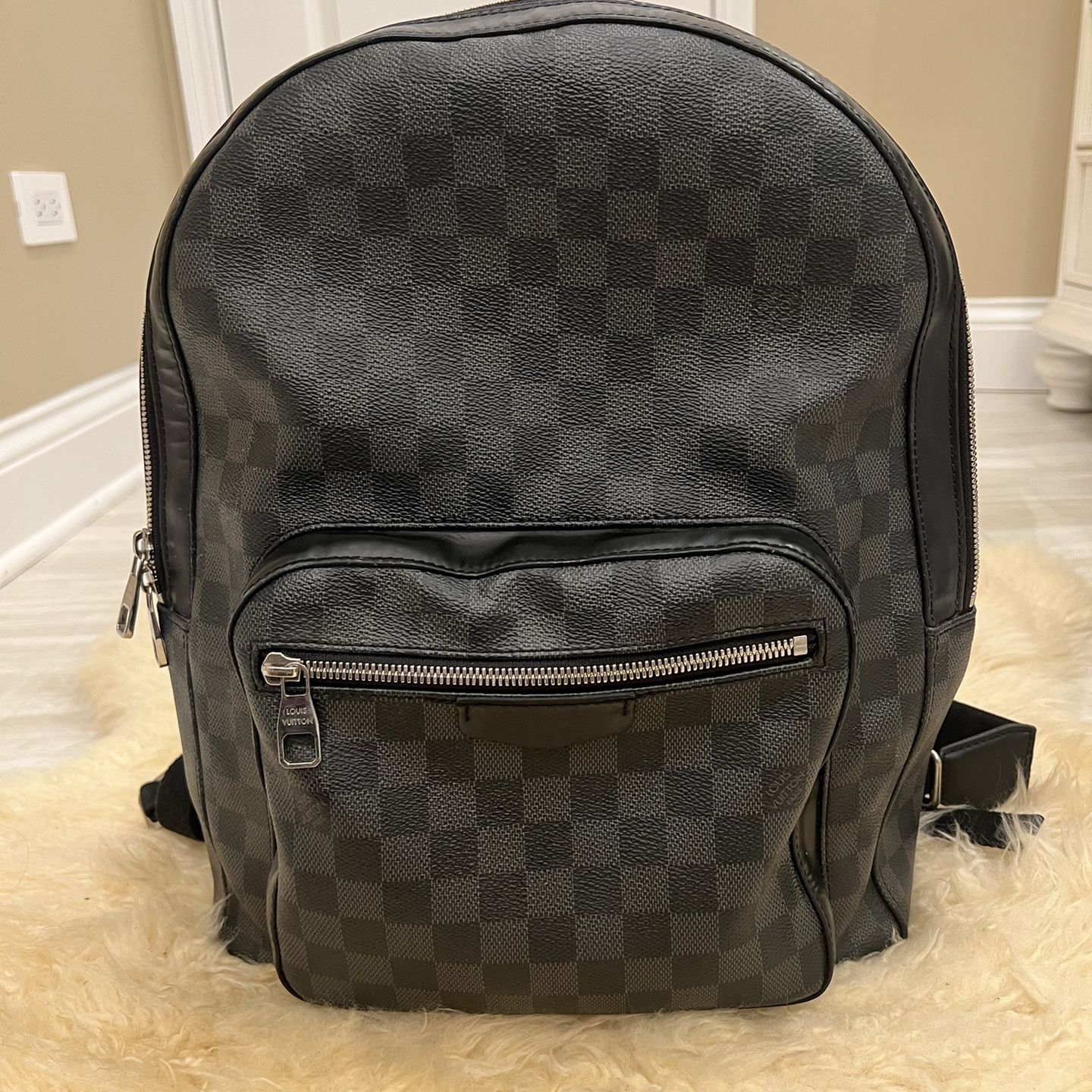 Buy Louis Vuitton Pre-loved LOUIS VUITTON Josh NV Damier Graphite Backpack  rucksack PVC leather black 2023 Online