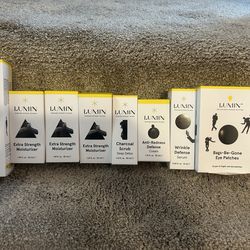 LUMIN Men’s Skincare Bundle — Brand New — Huge Set — Quick Sale