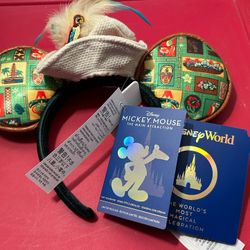 Disney Enchanted Tiki Room Mickey Ears New