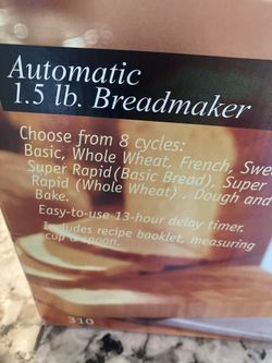 Bread Maker. Automatic