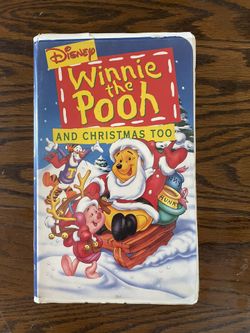 Winnie The Pooh And Christmas Too VHS