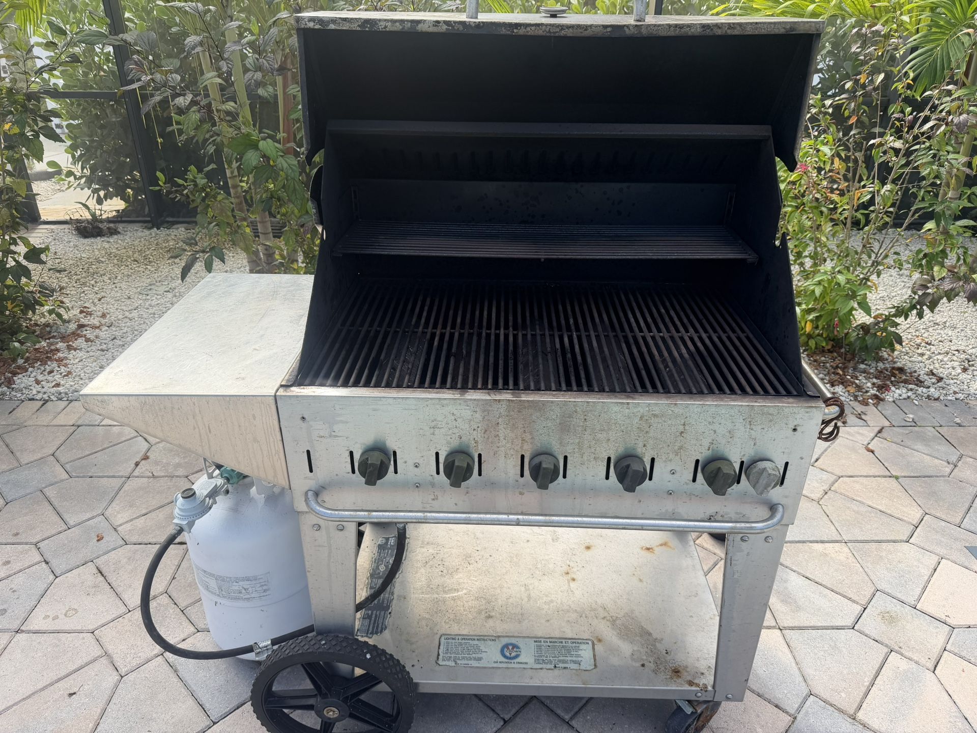 Bbq Commercial Crown Verity 5 Burner