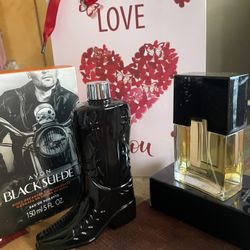 Perfume Y Loción Blak Suede Y Bolsa De Regalo Gratis 
