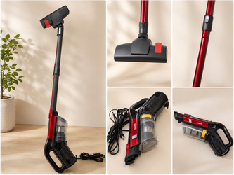 GeeMo corded stick vacuum cleaner