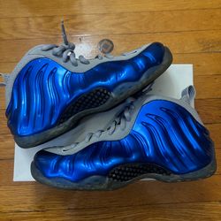 Royal Blue Foamposites Size 8.5 Mens