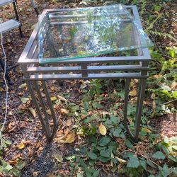 Glass Side Tables