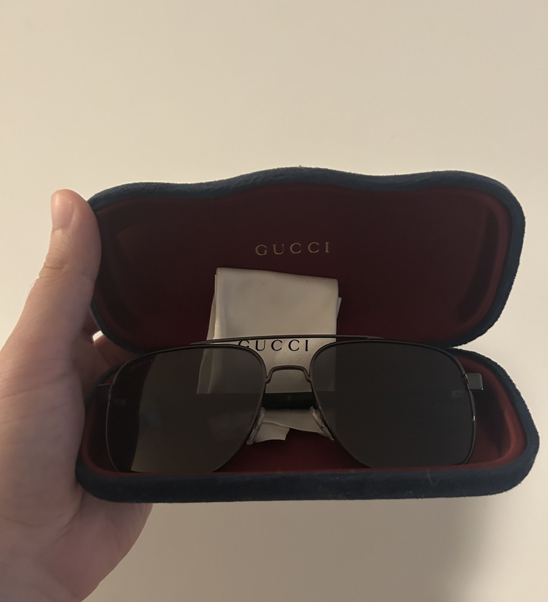 Authentic GUCCI Sunglasses (gg0422s In Black)
