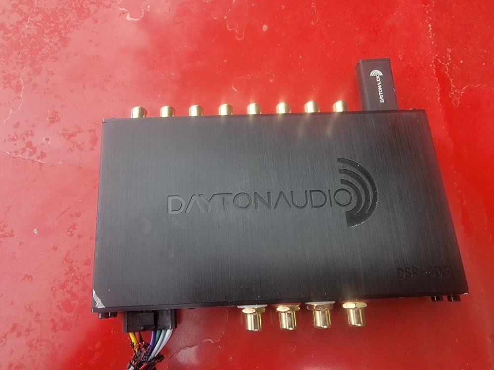 Dayton Audio DSP-408 And Bluetooth Data And Streaming USB