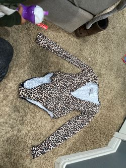 Forever21 Leopard bodysuit