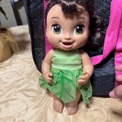 Baby Alive Lulu Achoo Doll, 12-Inch Interactive Doctor Play Toy, Lights, Sounds, Movements, Kids 3 and Up, Brown Hair