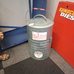Vintage Igloo Metal Cooler