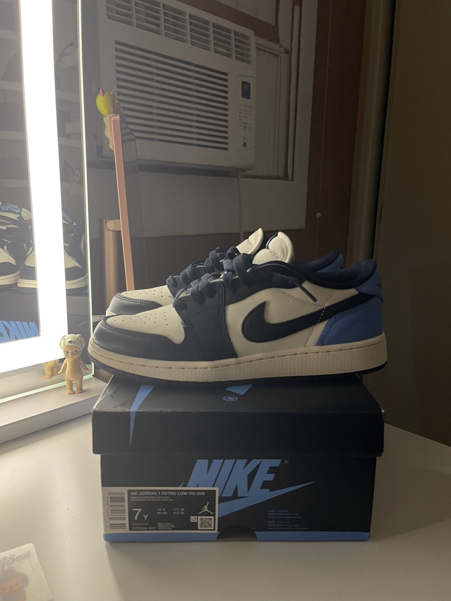 Obsidian Air Jordan 1 Retro Low OG (GS)