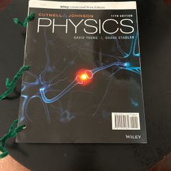 physics Cutnell and Johnson 11th Edition